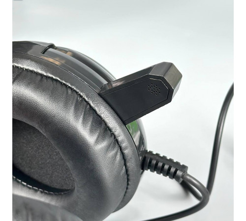 Навушники комп'ютерні дротові Jedel GH-559 Gaming RGB з мікрофоном (3.5mm*2+USB) (1.8m)