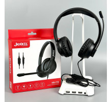 Навушники комп'ютерні дротові Jedel HS772 з мікрофоном (USB) (1.7m)