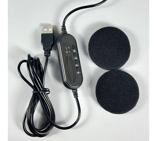 Навушники комп'ютерні дротові Jedel HS712 з мікрофоном (USB) (1.7m)