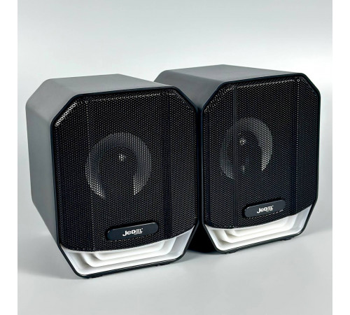 Колонка комп'ютерна Jedel S-561 з RGB підсвічуванням (USB+3.5mm) (21,5*11,5*13,0 см)