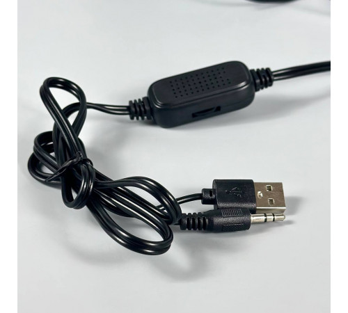 Колонка комп'ютерна Jedel S-561 з RGB підсвічуванням (USB+3.5mm) (21,5*11,5*13,0 см)