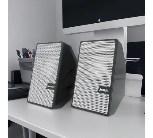 Колонка комп'ютерна Jedel S-511 (USB+3.5mm) (6,3*6,4*10,4 см)