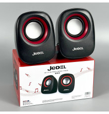 Колонка комп'ютерна Jedel M600 Mini (USB+3.5mm) (10,0*8,0*8,0 см)