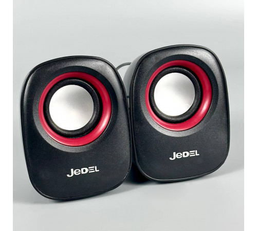 Колонка комп'ютерна Jedel M600 Mini (USB+3.5mm) (10,0*8,0*8,0 см)