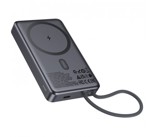 УМБ Power Bank Hoco Q44 Origen dual 10000mAh PD20W з бездротовою зарядкою (with cable Type-C)