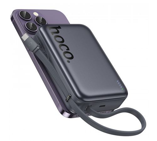 УМБ Power Bank Hoco Q44A Origen dual 20000mAh PD45W (with cable Type-C) з бездротовою зарядкою