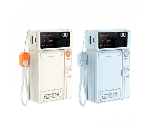 УМБ Power Bank Remax CP-19 Lanyard Fortable 20000mAh 30W+22.5W з бездротовою зарядкою (US plug)