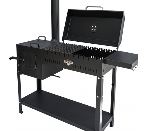 Барбекю з пічкою Daddy Smoke із 5 мм