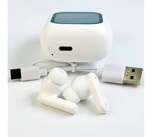 Бездротові навушники A8 plus ANC+ENC Smart case