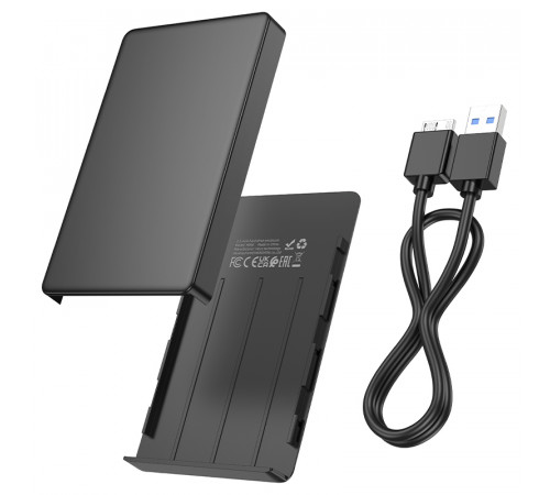 Зовнішній корпус (кишеня) SATA Hoco HB46 USB3.0 (2.5-inch)