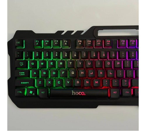 Клавіатура дротова Hoco DI16 Gaming Illuminated + мишка дротова (English розкладка)