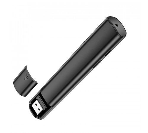 Пульт для презентацій Hoco GM201 Enjoy Bluetooth 2.4 GHz (червоне світло) (лазерна указка презентер)