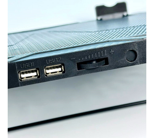 Підставка-охолоджувач для ноутбука S900 з тримачем для телефону 12-18inch (2 Fan)
