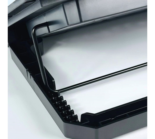 Підставка-охолоджувач для ноутбука N33 RGB light з тримачем для телефону 12-17inch (2 Fan)