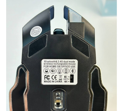 Мишка комп'ютерна бездротова T2 з RGB