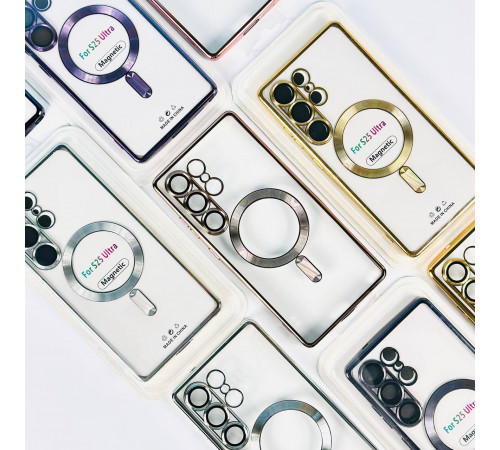 Накладка Chrome Case Separate Camera Magnetic Box РОЗПРОДАЖ Samsung S24 Plus-S25 Plus