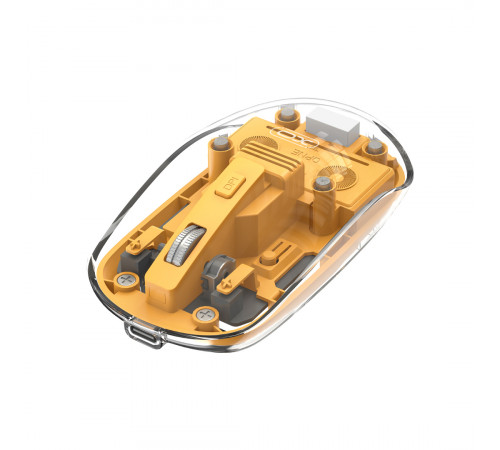 Мишка бездротова XO M12 transparent (Connector: Bluetooth+2.4G USB)