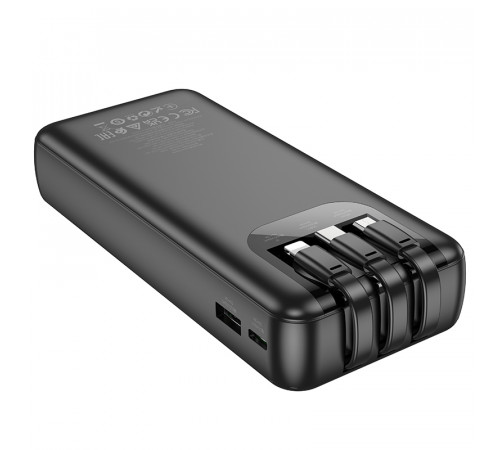 УМБ Power Bank Hoco J114A Charger 20000mAh 2A (with cable Lightning, Micro, Type-C)