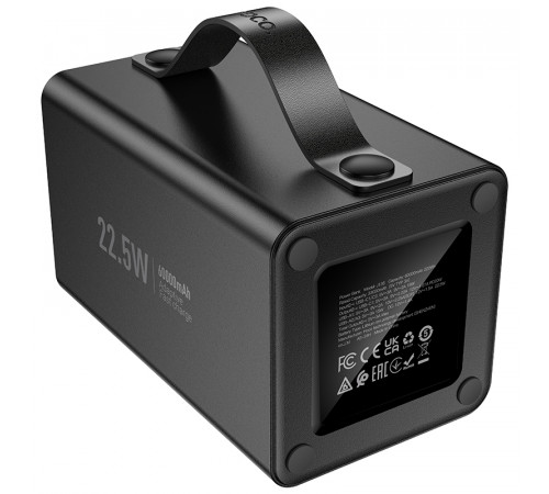 УМБ Power Bank Hoco  J138 Distant multi-function 60000mAh 22.5W+PD20W+DC12V (з ліхтарем)