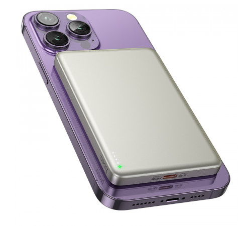 УМБ Power Bank Hoco Q26 Joy 5000mAh PD20W+QC3.0 з бездротовою зарядкою 15W