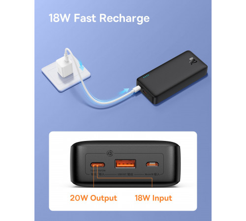 УМБ Power Bank Baseus Airpow 20000mAh 20W (P10022804113-00)