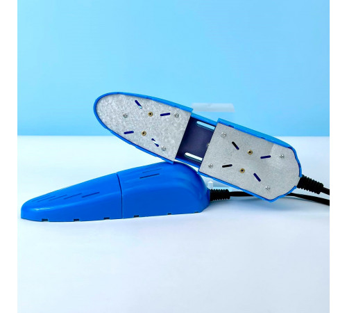 Сушарка для взуття Shoes Dryer Blue Розсувна від розетки