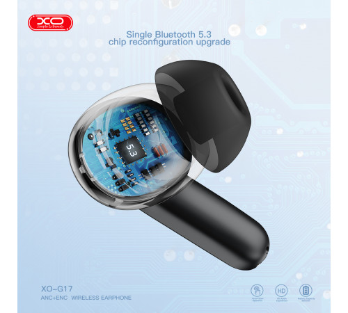 Бездротові навушники XO G17 Avatar Dual Mic ANC+ENC