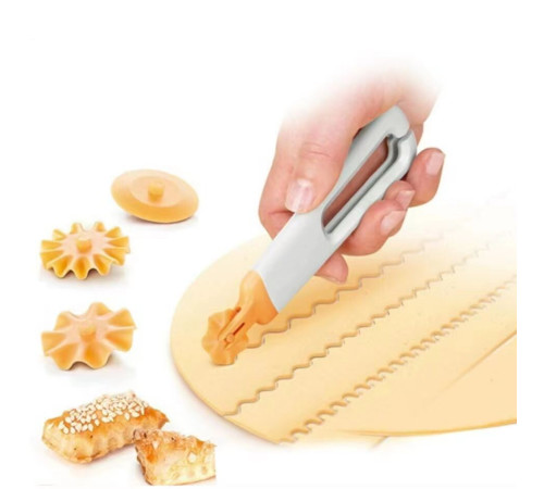 Кондитерский Резак колесо для лапши пиццы домашний делитель  CUTTER SET   (600)
