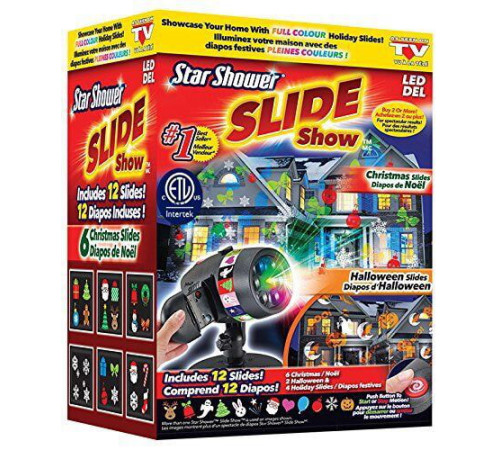 SLIDE SHOW STAR SHOWER  Лазерный проектор (30)