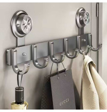 Вішалки на двері металеві лофт чорні Storage rack  101-20 (100)