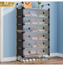 Взуття в передпокій Приховане Взуття shoe rack  LY-1038 7 полиць (12)