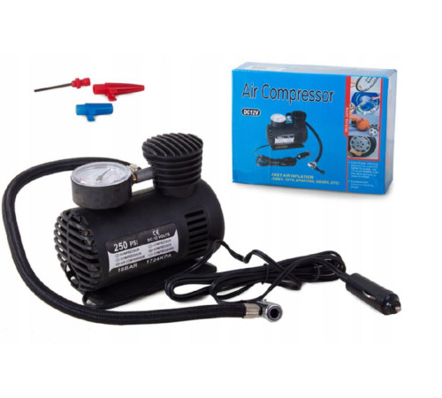 012 Автомобильный компрессор от прикуривателя 12в Air Compressor (30)(40)