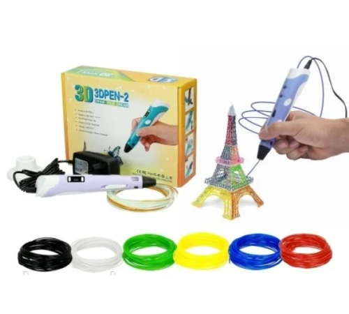 3d ручка     Розовая,желтая, берюза фиолет       (50)