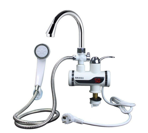 024 Delimano 024 водонагреватель КРАН+ДУШ нижнее (24)