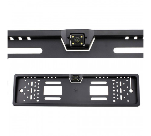 НЕТУ Камера заднего вида рамка 4LED Black 001 [204] (20 шт/ящ) @