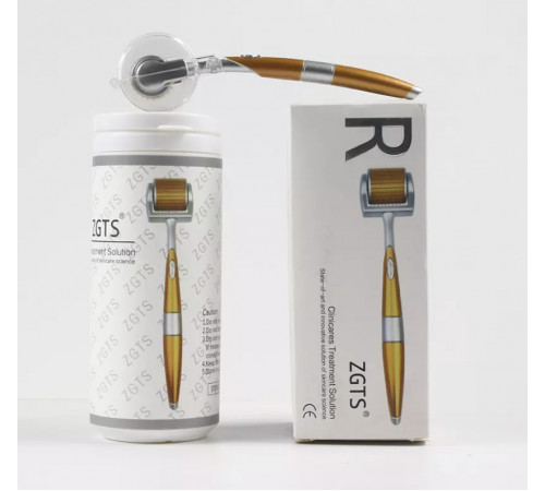 Титанові мікро-голки ZGTS 192, дермаролер, мезотерапія для догляду за обличчям (100)