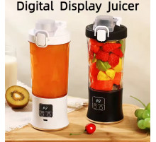 Портативный беспроводной блендер для фруктов, 600 мл с десятью лезвиями,  3000 мАч  XL-1427 (50)