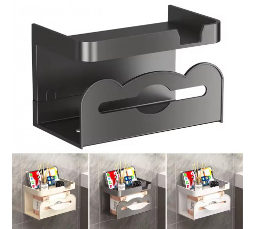 Контейнер для серветок, туалетного паперу, настінний органайзер LY-963 (64)