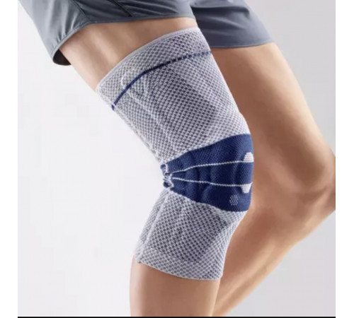 Бандаж на коліно, фіксатор коліна СІРИЙ KNEE SUPPORT AA-18 XL-1061 (200)