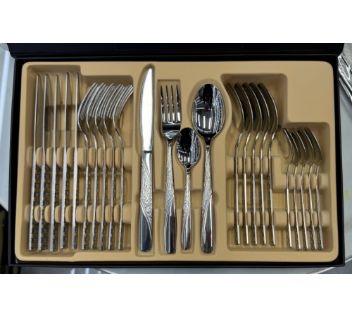 Столовые Приборы  нержавеющая сталь   Гравировка    LZ 2012 24p    SH-2   (12)