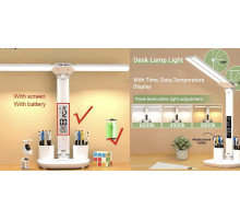 Настільна світлодіодна лампа з підставкою для телефону 5694 (30)