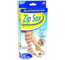 Лікувальні компресійні гольфи від варикозу Zip Sox (Зіп Сокс) С/м л/хл (200)