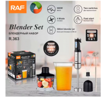 Блендер  5 в 1 блендер из нержавеющей стали  R.363 5in1 RAF  (12)