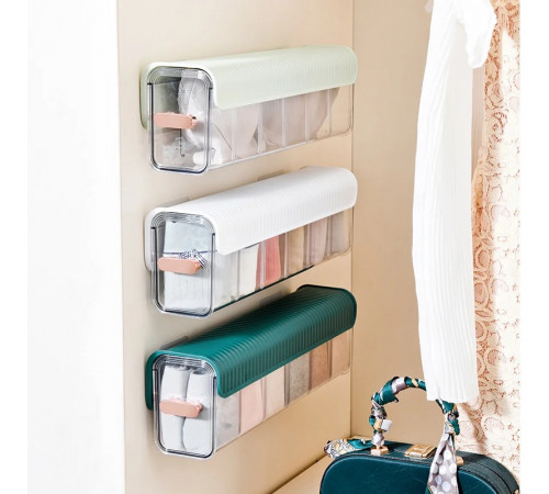 Настінний Універсальний Прозорий контейнер для зберігання 1265-1 (50)