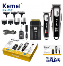 Kemei 8531   Ты барбер  набор для стрижки    KM-8531   (20)