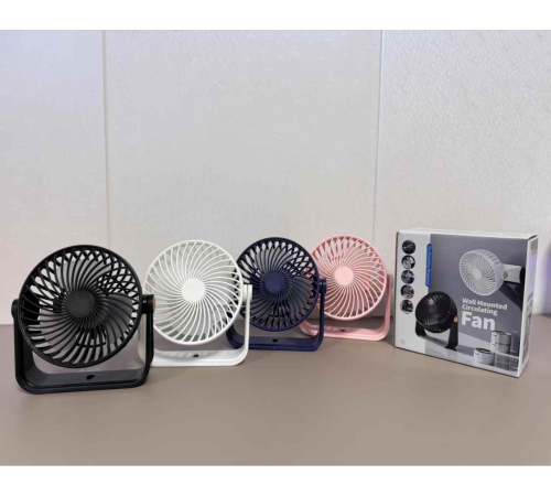 Вентилятор компактний міні настільний Wall mounted fan 1261 f-10 (60)