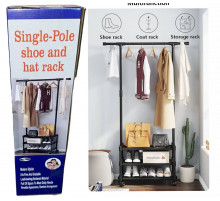 Напольная Вешалка SINGLE-POLE SHOE and HAT RACK  107-2  (15)