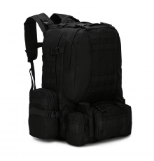 Військовий рюкзак BGINVEST -51009-7 ЧОРНИЙ (25)