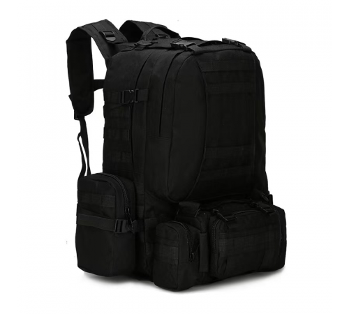 Військовий рюкзак BGINVEST -51009-7 ЧОРНИЙ (25)
