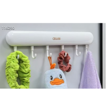 Клейка вішалка з гачками Towel hook LY-839 (80)